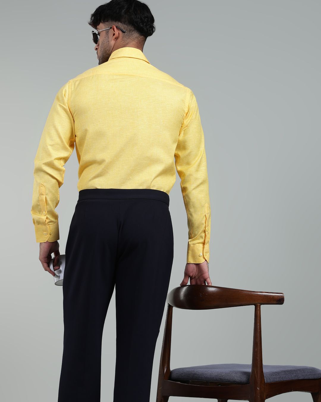 Crisp Yellow - Full Sleeve - Premium Linen